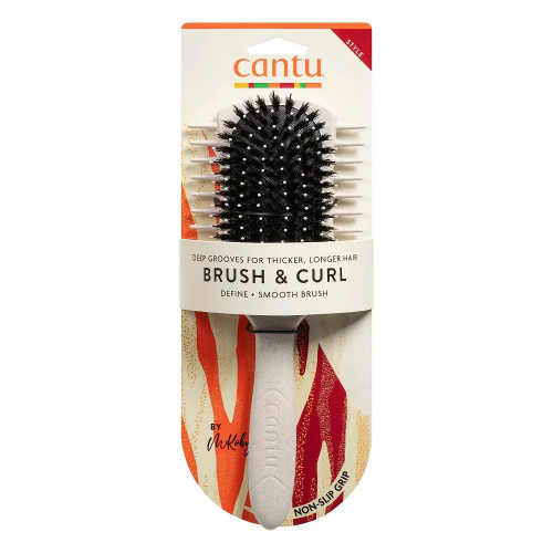 Cantu Curl Defining Brush Detangling Curl Enhancing Natural Hair Styling 1 Ea