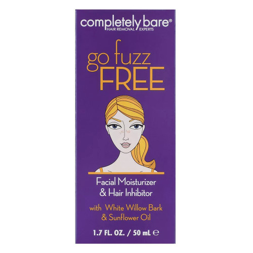 Completely Bare Fuzz Free Hair Inhibitor Moisturizing Lotion 1.7 Oz