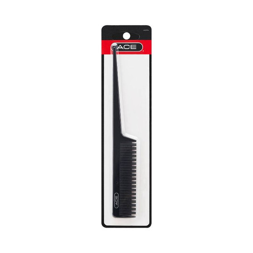 ACE 8" Curling & Teasing Comb - Black