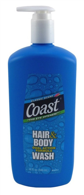 Coast Hair & Body Wash Classic Scent 32Oz Pump