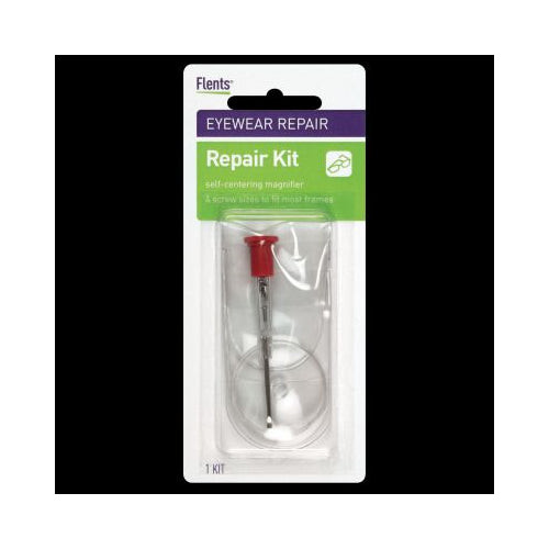 Flents Eyewear Eyeglasses Repair Kit Screwdriver Tools & Replacement Parts Optical Repair Set, 1 Count