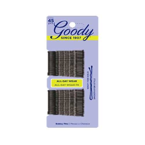 BOBBY PINS BLACK 45CT