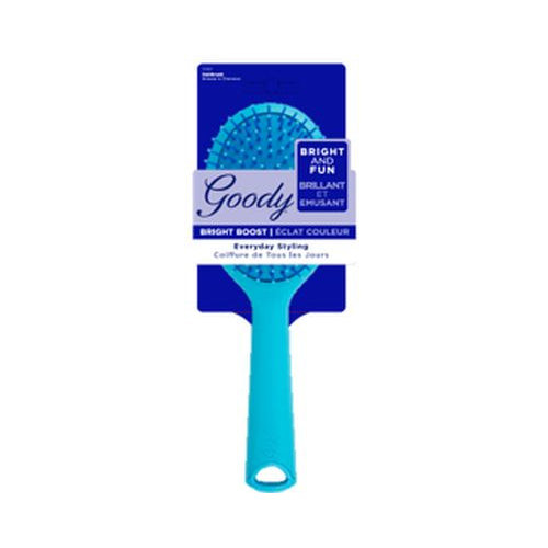 Goody bright Boost Oval Hair Brush, Detangler with Fine Flexible Bristles