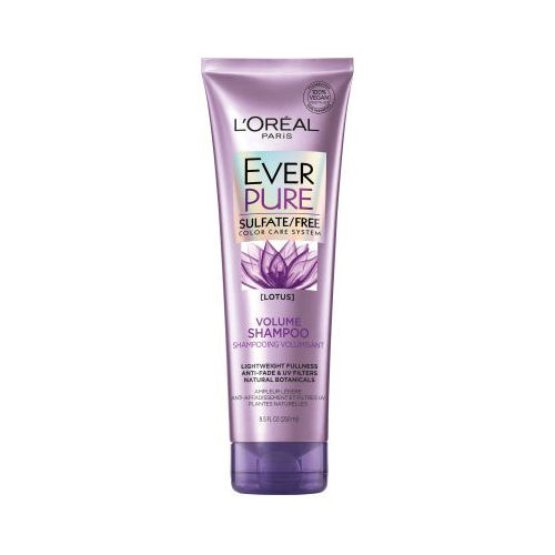 L'Oreal Paris EverPure Sulfate Free, Anti-Fade Lightweight Volume Shampoo, , 8.5 fl. oz.