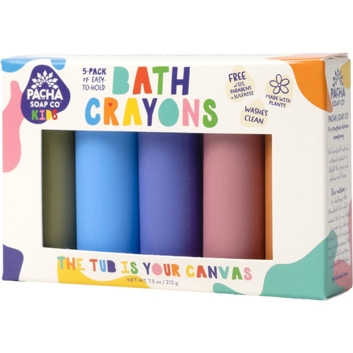 Pacha Soap Co BATH CRAYON, RAINBOW ASST