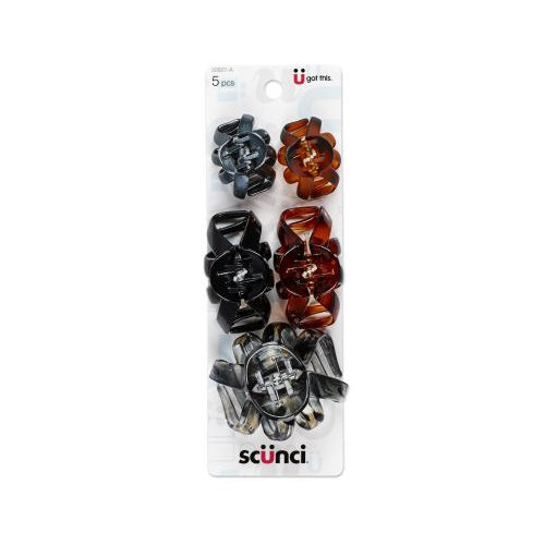 Sc??nci Octopus Jaw Clips Mixed Sizes, 5 CT