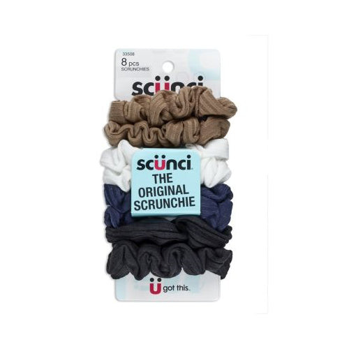 Scunci The Original Scrunchie, 8 pcs