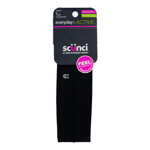 Sc??nci Everyday & Active No Slip Grip Basic Headwrap, 1 CT
