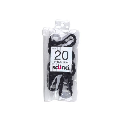 PONYTAILERS WOVEN BLACK 20 CT