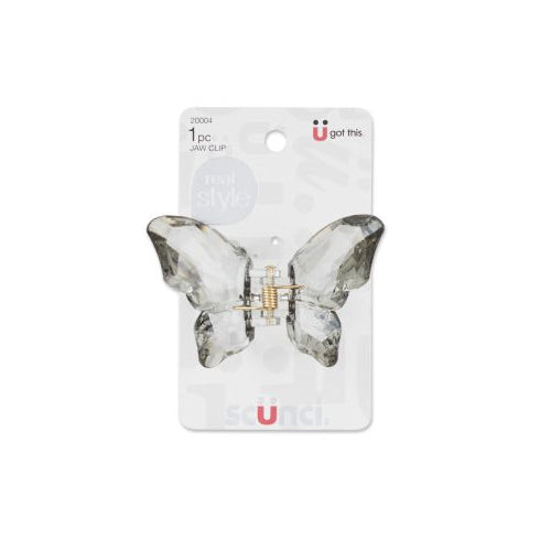 Scunci Real Style Butterfly Jaw Clip, 1 CT