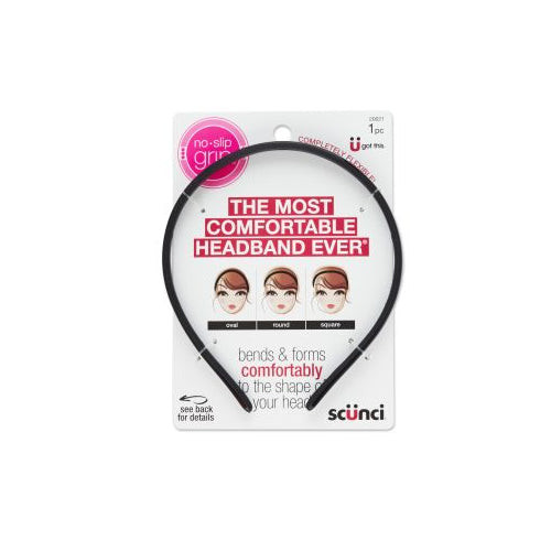 Scunci No Slip Grip Bendable Headband, 1 CT