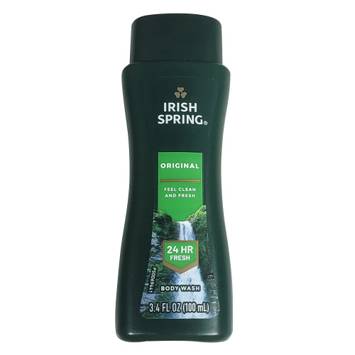 Irish Spring Body Wash Original Cleanser, 3.4 Oz