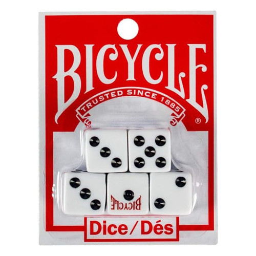 Bicycle Dice Game Accessory, 1 Ea