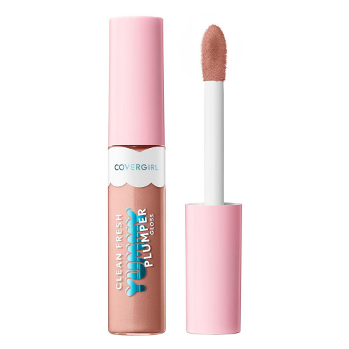 CoverGirl Clean Fresh Yummy Gloss Plumper #760 Snow Place Like Home Shade, 0.33 Oz