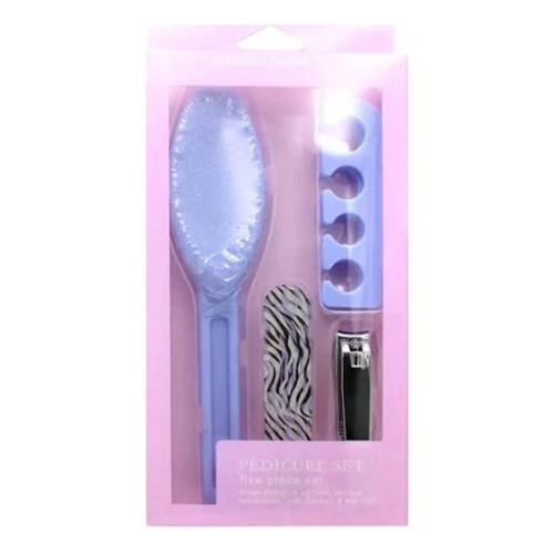 Diamond Cosmetics Pedicure 5 Piece Kit Grooming Set, 1 Ea