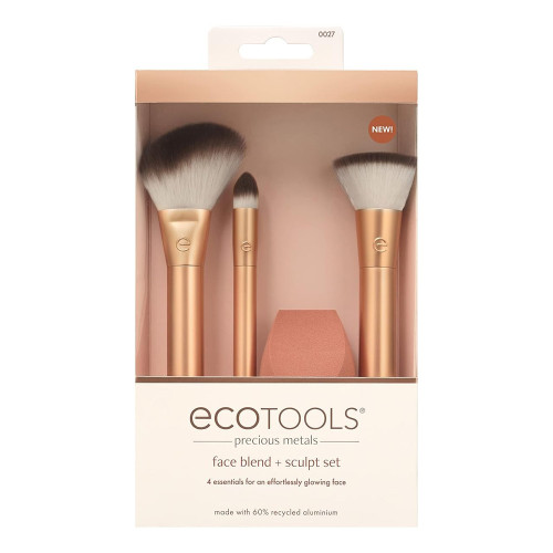 EcoTools Eco Face Brush Set Gilded in Glow Theme, 1 Ea
