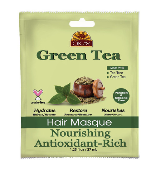 Okay Hair Masque Packettes Green Tea