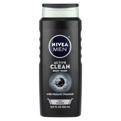 Nivea Men Body Wash 3-In-1 Natural Charcoal 16.9oz