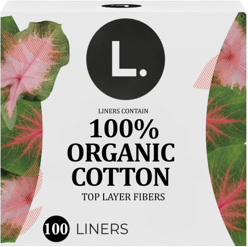 L. Pads Ultra Thin Cotton Top Layer Regular 100 Count
