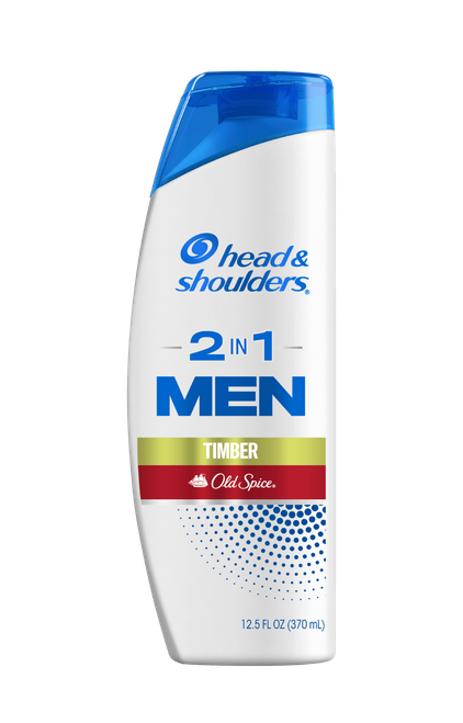 Head & Shoulders Men Shampoo 2-In-1 Old Spice Timber 12.5oz