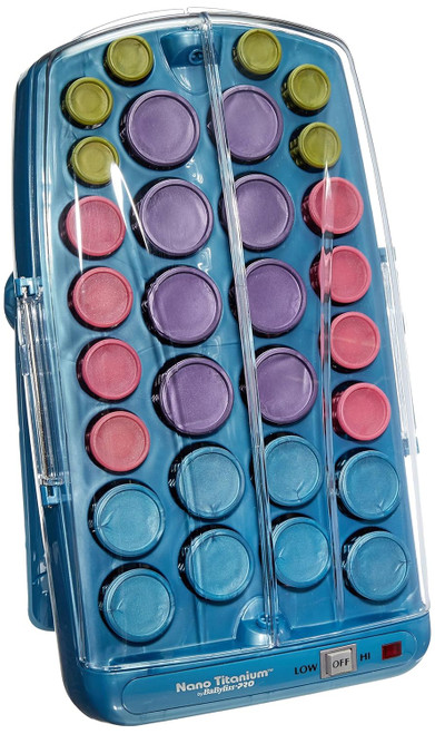 Babyliss Pro Nano Titanium 30 Pc Ceramic/Ionic Hot Rollers