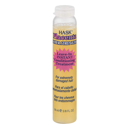 Hask Vials Placenta Super Strength Leave-In