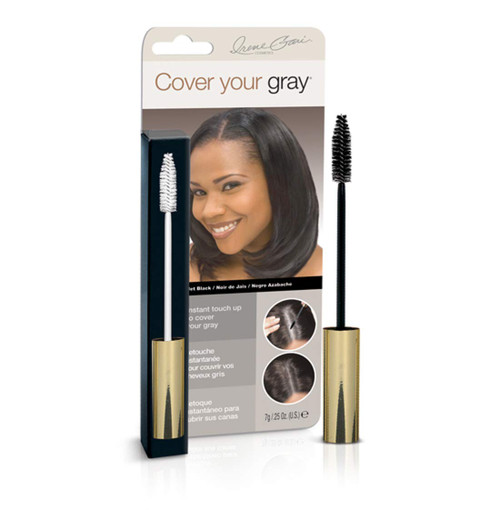 Cover Your Gray Brush In Wand Jet Black