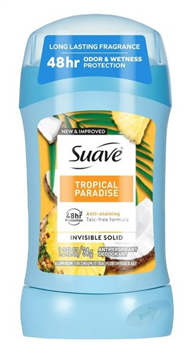 Suave Deodorant 48Hr Tropical Prdse Invisible 1.2oz