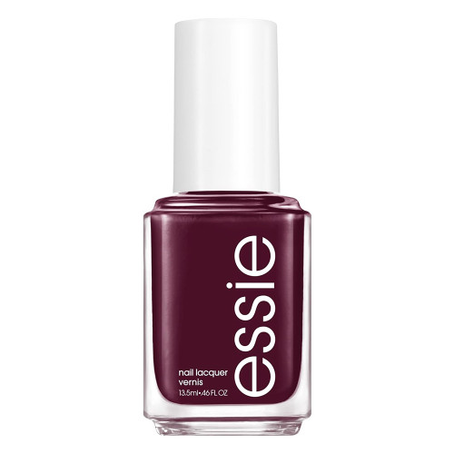 essie salon-quality nail polish vegan deep plum Bahama Mama, 0.46 Oz