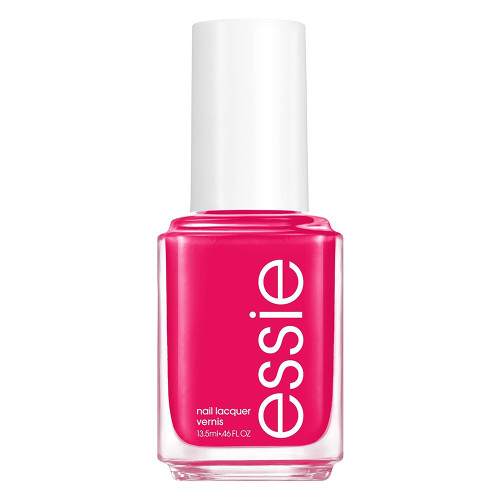 essie salon-quality nail polish vegan fuchsia pink Bachelorette Bash, 0.46 Oz