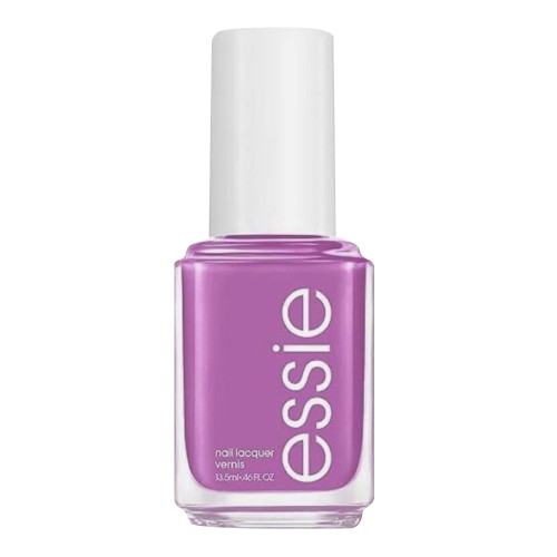 essie salon-quality nail polish vegan bright purple Play Date, 0.46 Oz