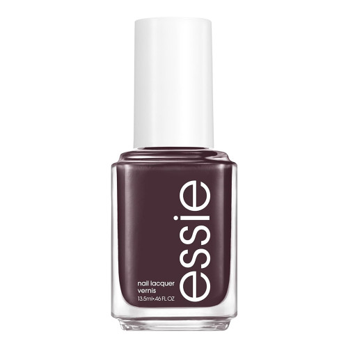 essie salon-quality nail polish vegan stone gray Smokin' Hot, 0.46 Oz