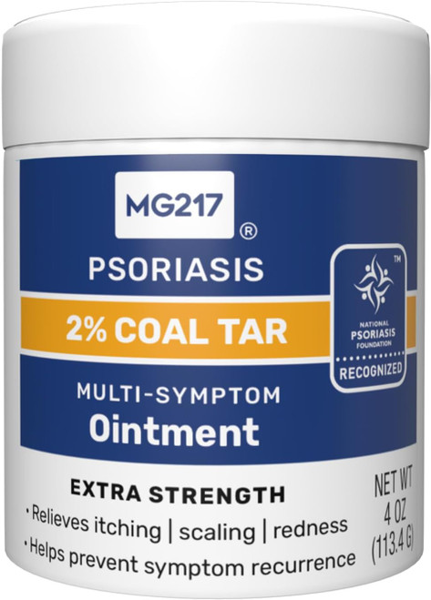 MG217 2% Coal Tar Ointment for Psoriasis,4oz