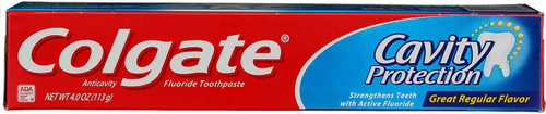 Colgate Cavity Protection Toothpaste with Fluoride, 4 Oz
