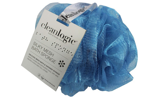 Clean Logic Silky Mesh Bath & Shower Sponge