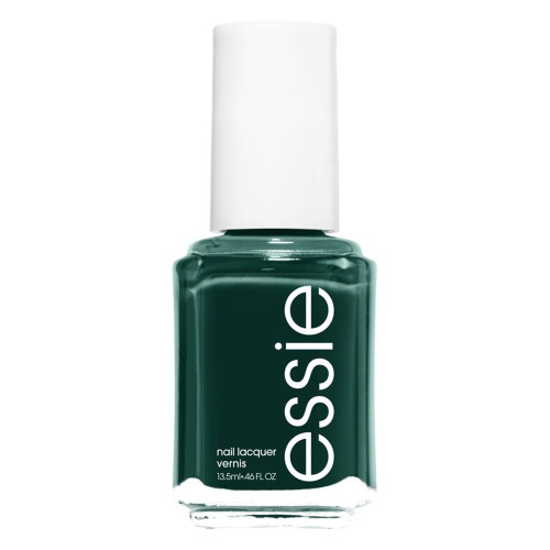 essie salon-quality nail polish vegan forest green Off Tropic, 0.46 Oz