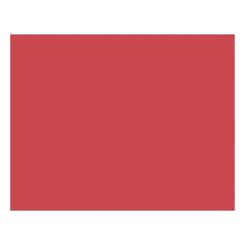 Pacon Railroad Poster Board Red for School and Art Use 28 x 22 In 1 Ea