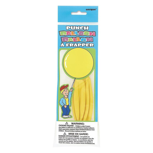 Balloon Punch Durable Latex 1 Ea