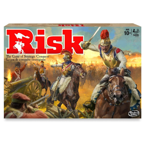 Hasbro Risk Strategy Board Game Classic World Domination Family Game 1 Ea