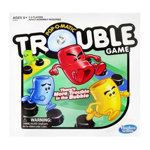 Hasbro Gaming Pop-O-Matic Trouble Game Classic Family Fun 1 Ea