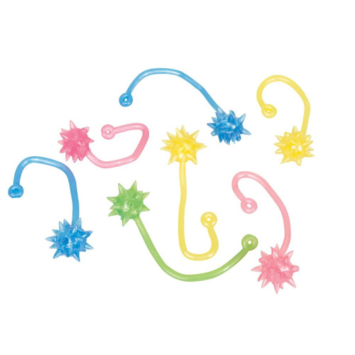 Sticky Stretch Toy Starburst Assorted Party Favor 8 Ea