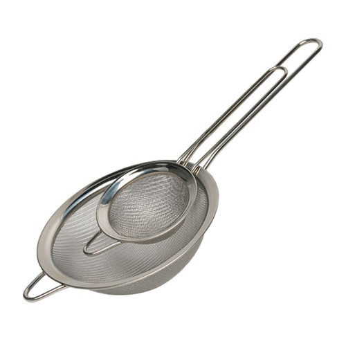 Viovia Strainer Stainless Steel Small & Medium with Handle 1 Ea