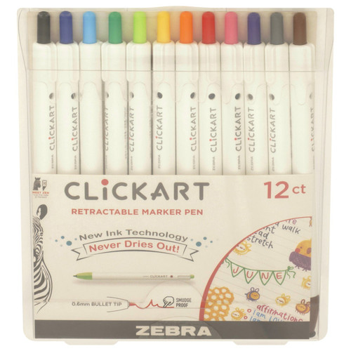 Click Art Standard Palette Assorted Colors Creative Set 12 Ea