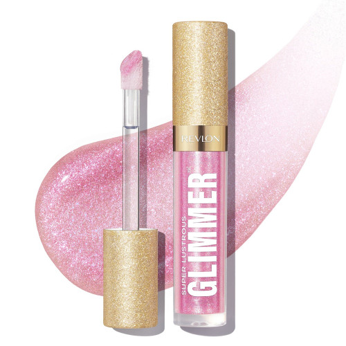 Revlon Super Lustrous Glimmer Gloss Pink Prisma High Shine Finish 0.13 Oz
