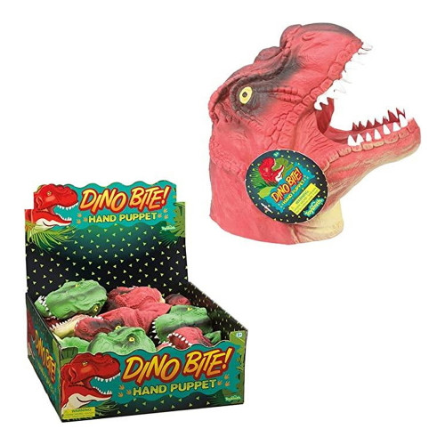 Dino Bite Hand Puppet Assorted Dinosaur Figure 1 Ea