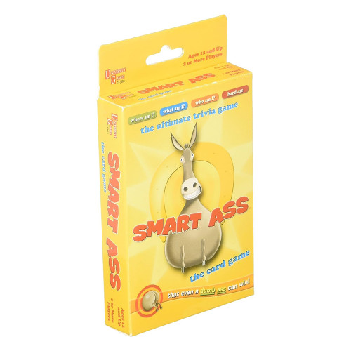 Smart Ass Card Game Trivia Challenge 1 Ea