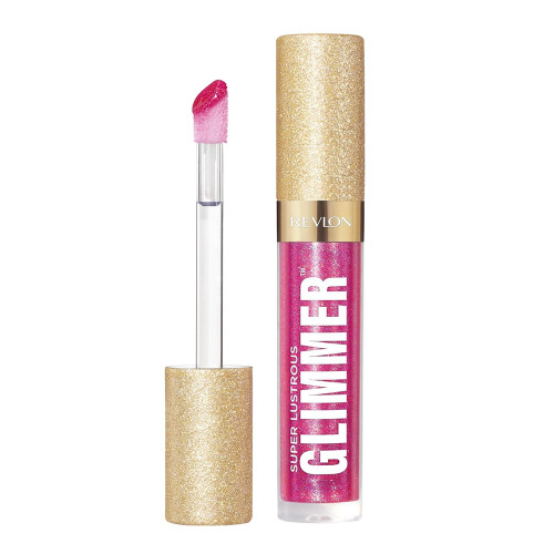 Revlon Super Lustrous Glimmer Gloss Razz Beamy High Shine Finish 0.13 Oz