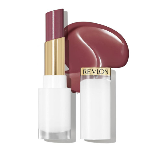 Revlon Super Lustrous Glass Shine Balm #007 Glazed Mauve Hydrating Glossy Finish 0.13 Oz