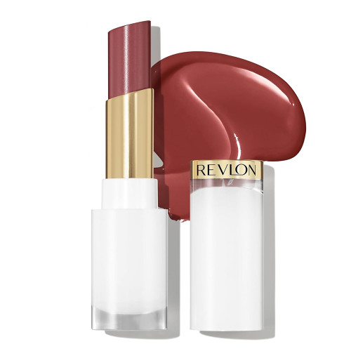 Revlon Super Lustrous Glass Shine Balm #008 Rum Raisin Hydrating Glossy Finish 0.13 Oz