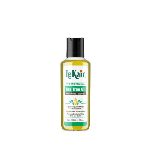 LeKair Tea Tree Vegan Formula Hair, Skin, & Nails Oil 2oZ